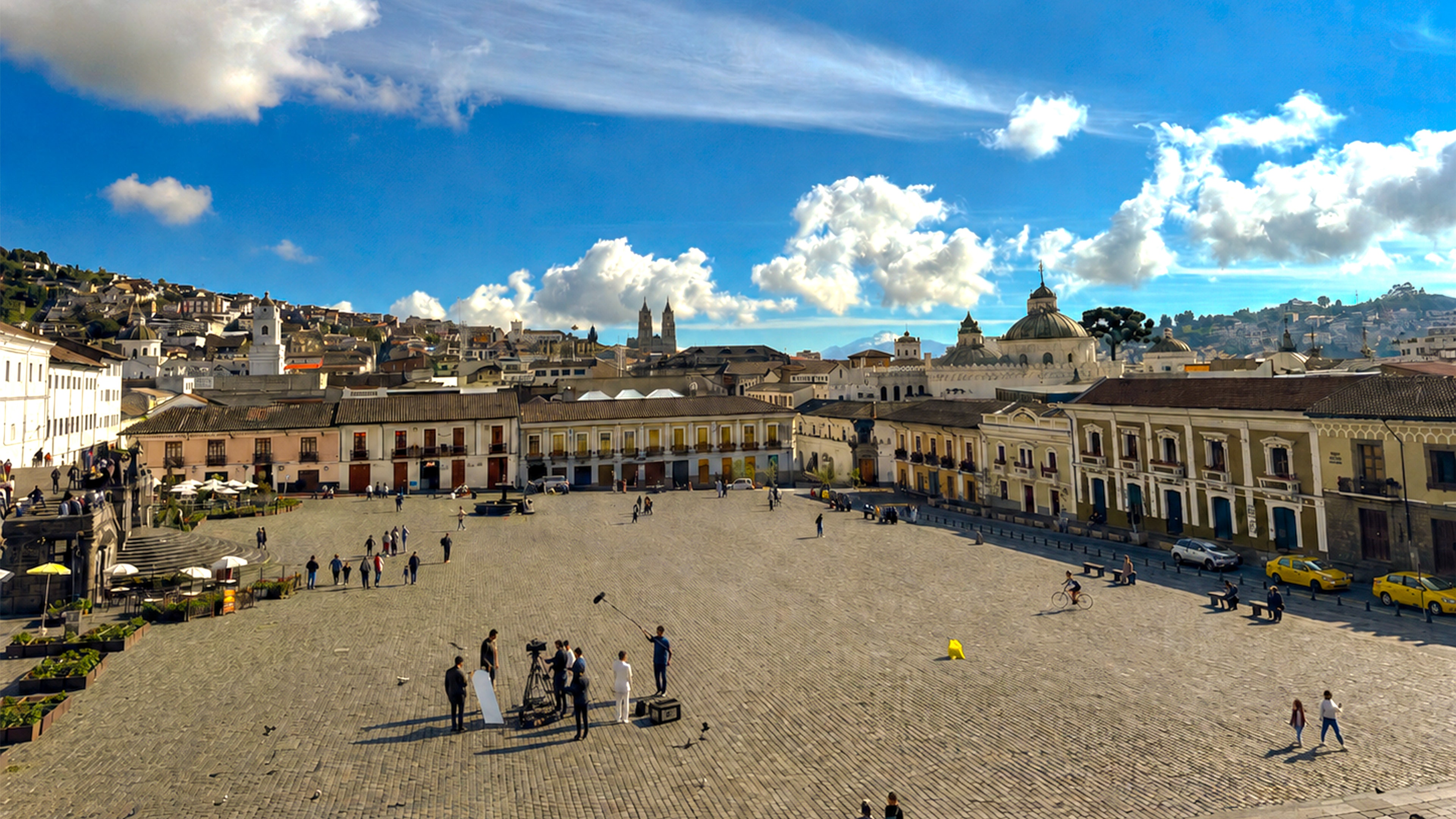 On location in Quito